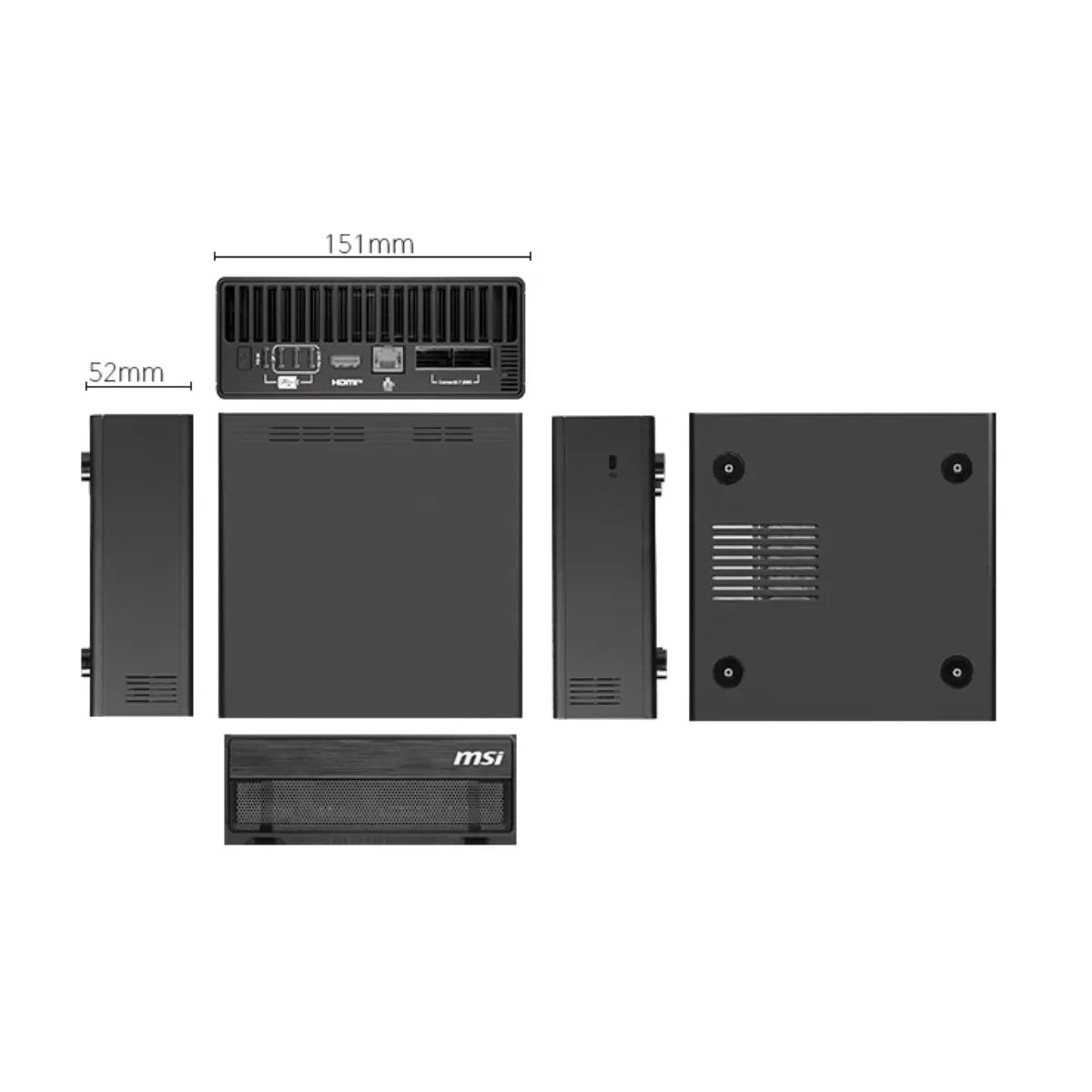 ซูเปอร์คอมพิวเตอร์ AI MSI NVIDIA DGX SPARK EDGEXPERT C931 สีดำSpeedCom