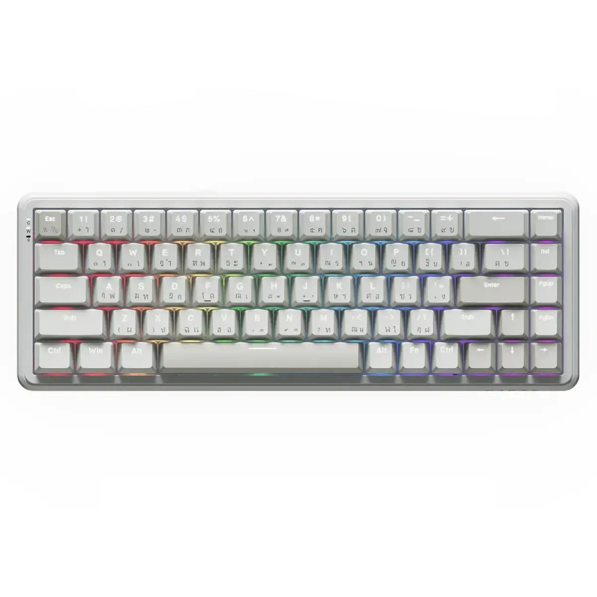 คีย์บอร์ด AJAZZ AK680 Max HE 1+1K Tri-Mod RGB Magnetic Switch - Speed Com