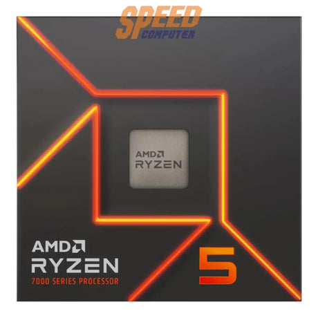 ซีพียู AMD Ryzen 5 7500F 6C/12T 3.7 GHz 100-100000597BOX - SpeedCom