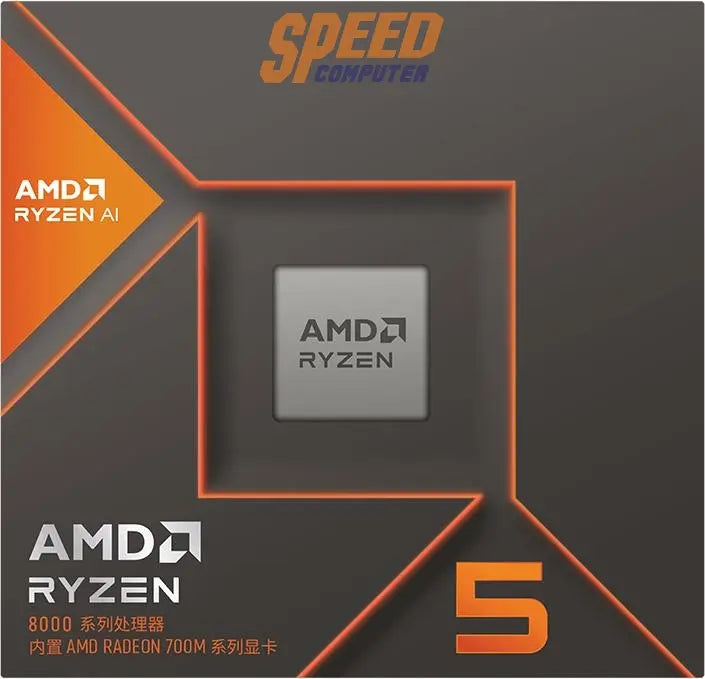 ซีพียู AMD Ryzen 5 8600G 4.3GHz 6C/12T AM5 100-100001237BOX - SpeedCom