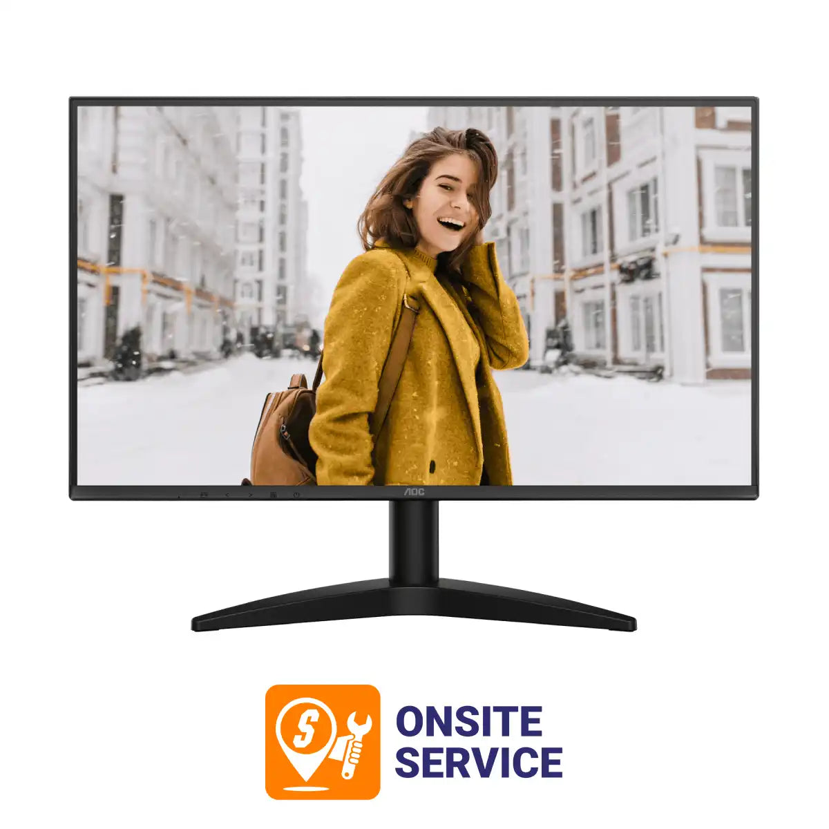 จอมอนิเตอร์ AOC 24B36X/67 23.8" IPS 144Hz สีดำ