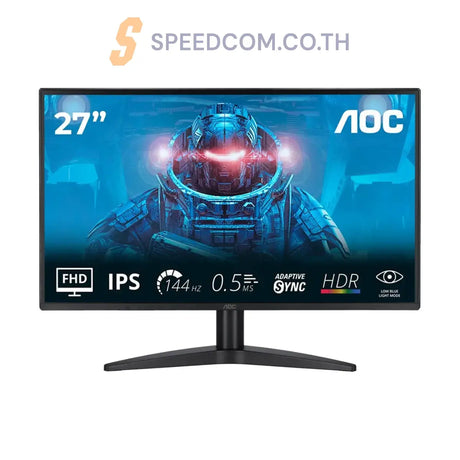 จอมอนิเตอร์ AOC 27B36X 27.0" IPS 144Hz สีดำ