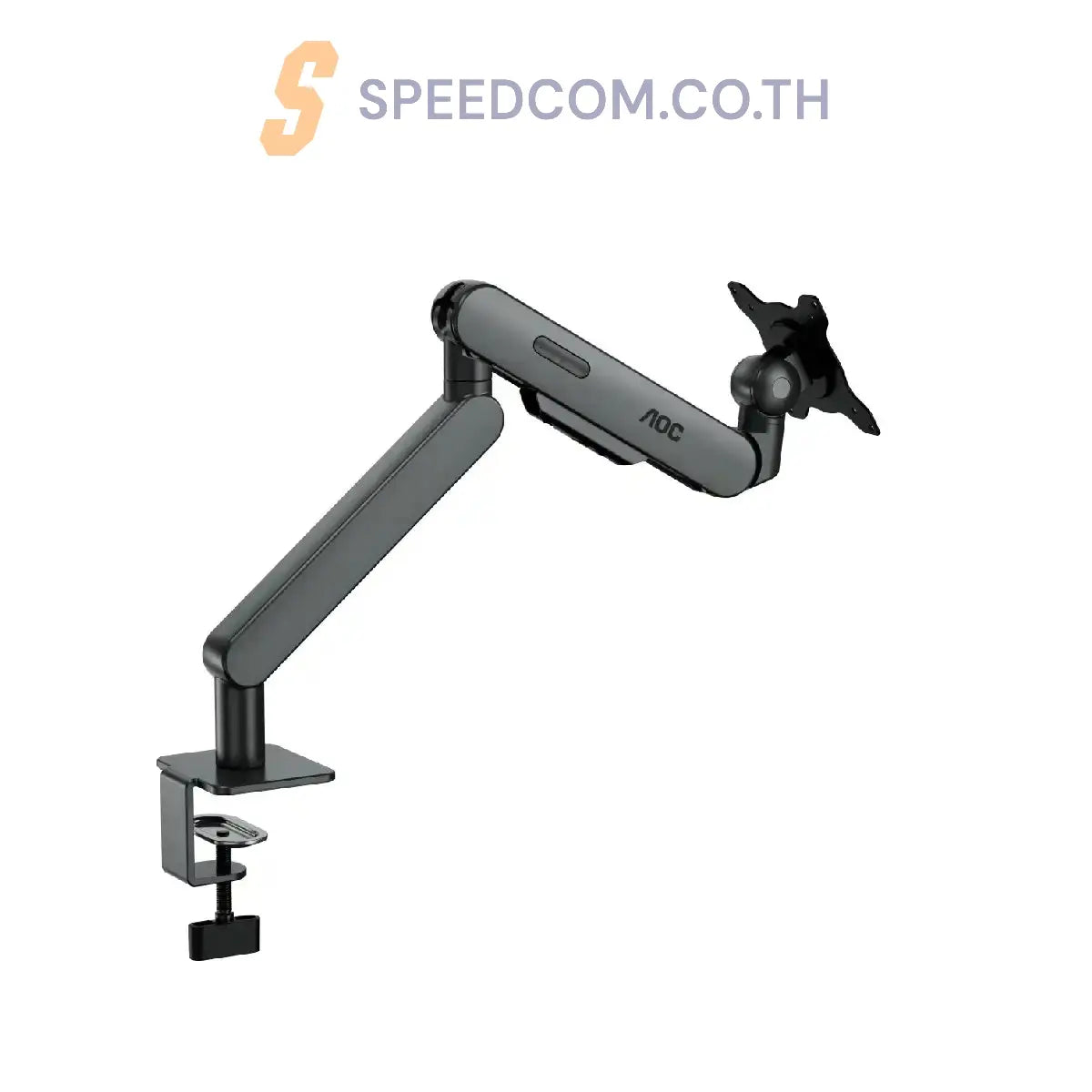 ขาจับจอ AOC AM400 Single Monitor Arm สีเทา - SpeedCom