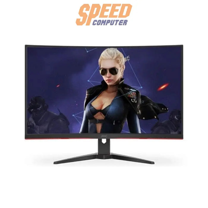 จอมอนิเตอร์ AOC-C32G2ZE/67 31.5" VA Curved 240Hz สีดำ - SpeedCom