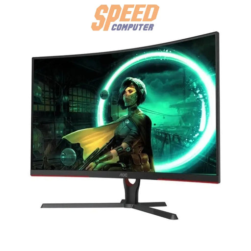 จอมอนิเตอร์ AOC-C32G3E/67 31.5" VA Cruved 165Hz สีดำ - SpeedCom