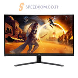 จอมอนิเตอร์ AOC MONITOR CQ32G4E 31.5" CURVED VA 2K 180Hz - SpeedCom
