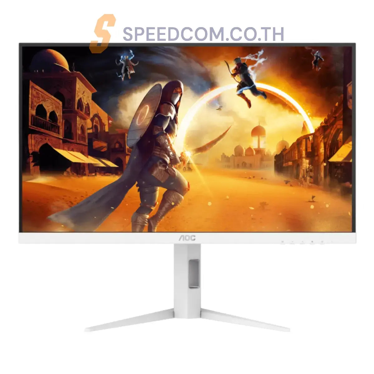 จอมอนิเตอร์ AOC Q27G4/WS 27.0" Fast IPS 200Hz สีขาว