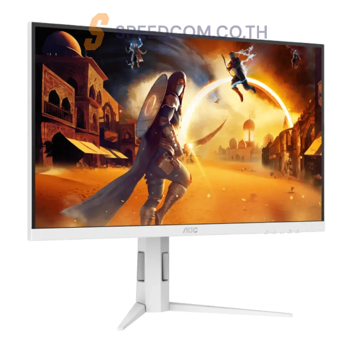 จอมอนิเตอร์ AOC Q27G4/WS 27.0" Fast IPS 200Hz สีขาว