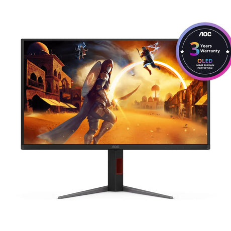 จอมอนิเตอร์ AOC Q27G4ZD-QD-OLED 26.5" QD-OLED 240Hz - SpeedCom