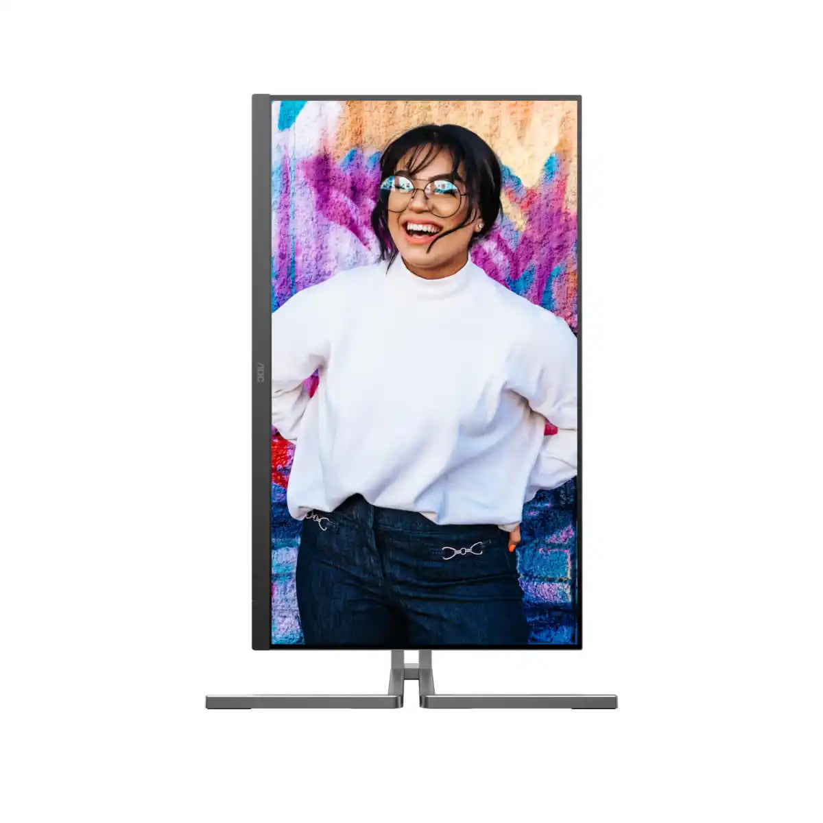 จอมอนิเตอร์ AOC Q27U3CV 27.0" QD IPS 75Hz Adaptive Sync สีดำ - SpeedCom