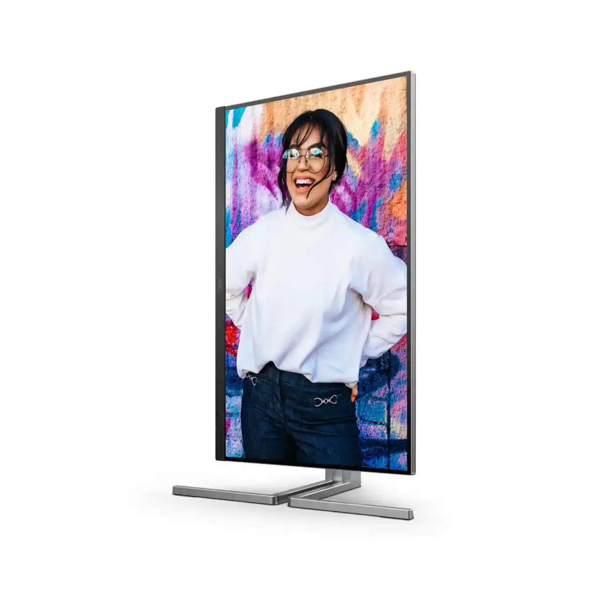 จอมอนิเตอร์ AOC Q27U3CV 27.0" QD IPS 75Hz Adaptive Sync สีดำ - SpeedCom