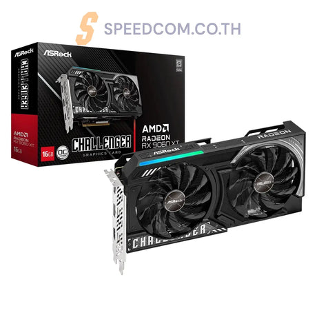 การ์ดจอ ASROCK AMD Radeon RX 9060 XT Challenger 16GB GDDR6