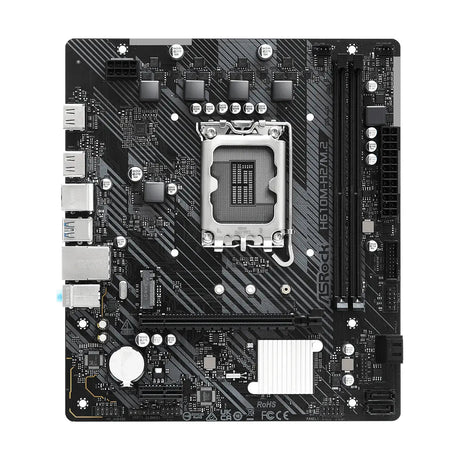 เมนบอร์ด ASROCK H610M-H2/M.2 DDR4 LGA1700 Micro ATX - SpeedCom