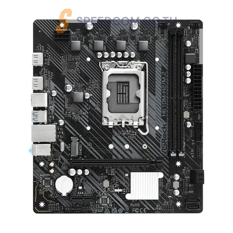 เมนบอร์ด ASROCK H610M-H2/M.2 DDR4 LGA1700 Micro ATX - SpeedCom