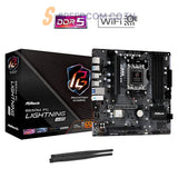 เมนบอร์ด ASRock B650M PG Lightning Wifi DDR5 AM5 - SpeedCom