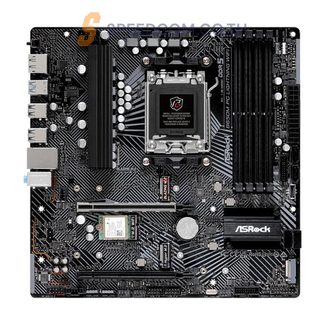 เมนบอร์ด ASRock B650M PG Lightning Wifi DDR5 AM5 - SpeedCom
