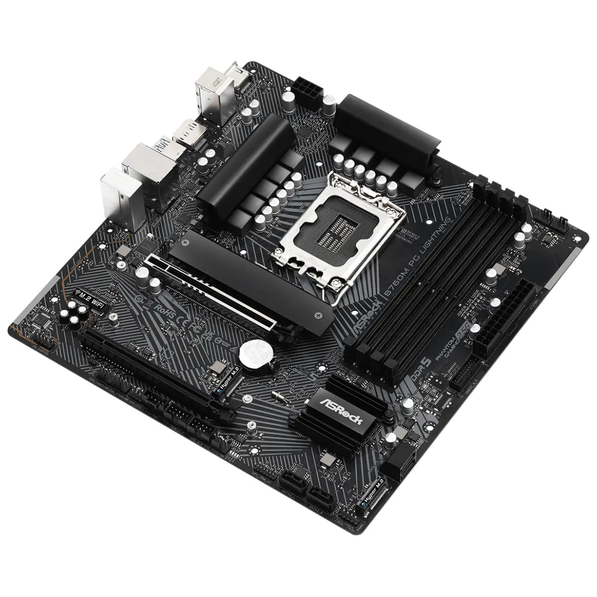 เมนบอร์ด ASRock B760M Phantom Gaming Lightning LGA1700 ATX