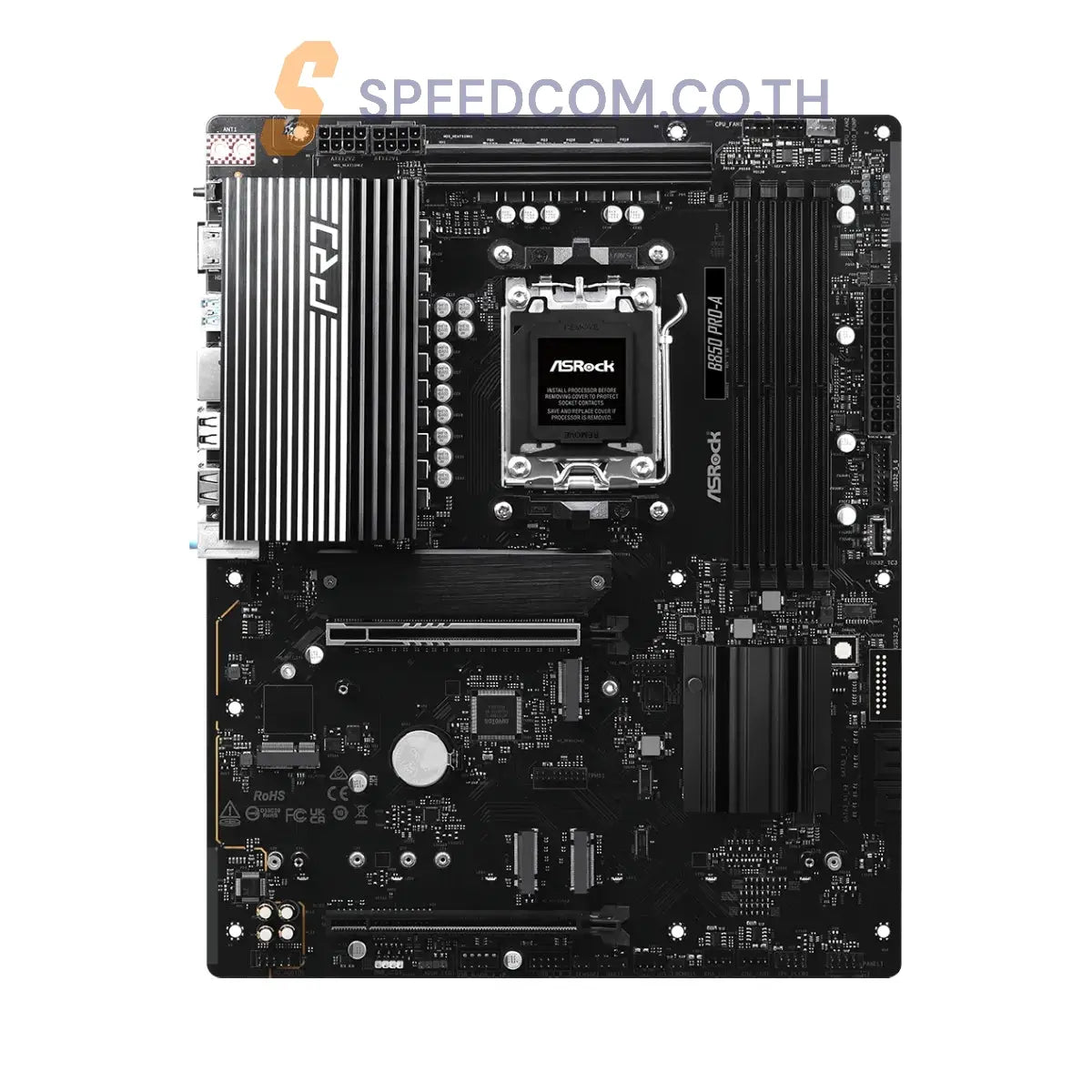 เมนบอร์ด ASRock B850 PRO-A AM5 ATX สีดำ
