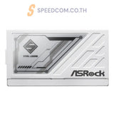 อุปกรณ์จ่ายไฟ ASRock Steel Legend SL-850GW 80 PLUS Gold 850W สีขาว