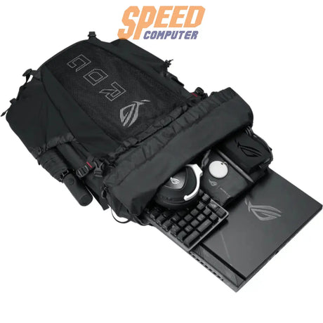 กระเป๋า ASUS ROG ARCHER ERGOAIR GAMING BACKPACK BP3800 สีดำ - SpeedCom