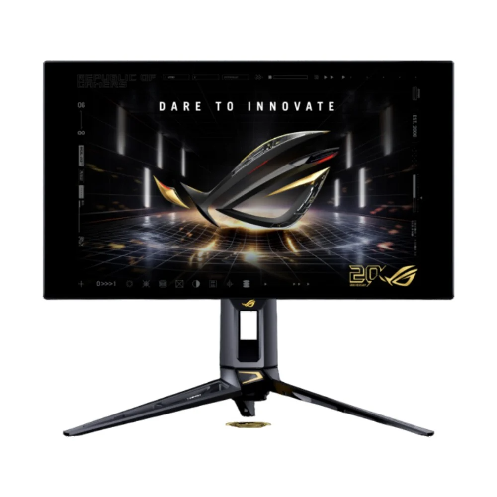 จอมอนิเตอร์ ASUS ROG SWIFT PG27AQWP-G 20th Anniversary Edition 26.5" OLED 2K 540Hz - SpeedCom