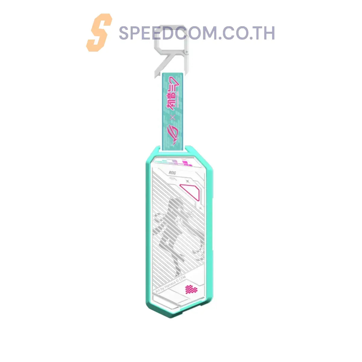 กล่องใส่เอ็มดอททู ASUS ROG Strix Arion Hatsune Miku Edition M.2 NVMe SSD Enclosure - SpeedCom