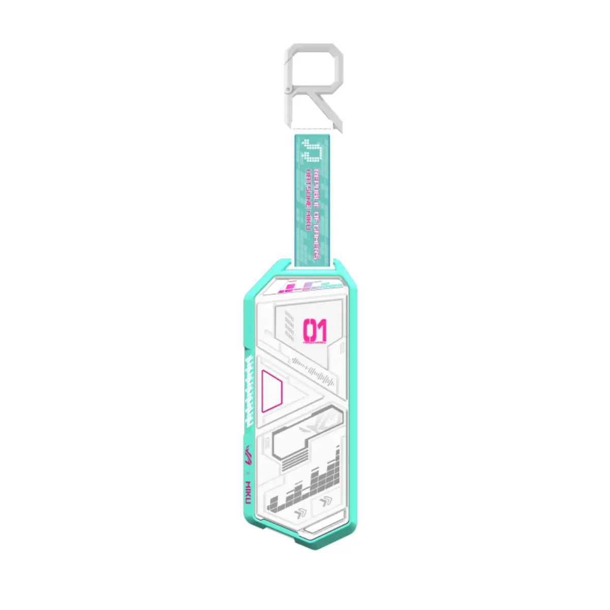 กล่องใส่เอ็มดอททู ASUS ROG Strix Arion Hatsune Miku Edition M.2 NVMe SSD Enclosure - SpeedCom