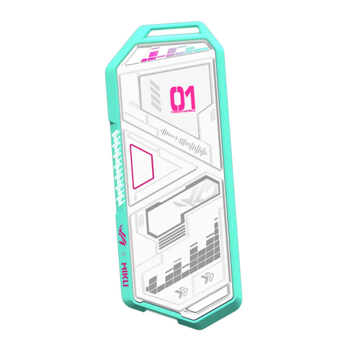 กล่องใส่เอ็มดอททู ASUS ROG Strix Arion Hatsune Miku Edition M.2 NVMe SSD Enclosure - SpeedCom