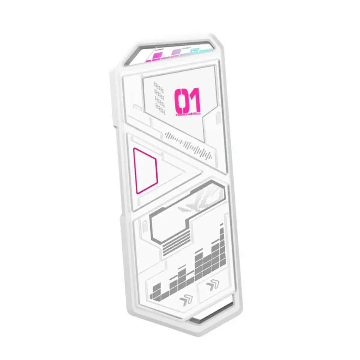 กล่องใส่เอ็มดอททู ASUS ROG Strix Arion Hatsune Miku Edition M.2 NVMe SSD Enclosure - SpeedCom