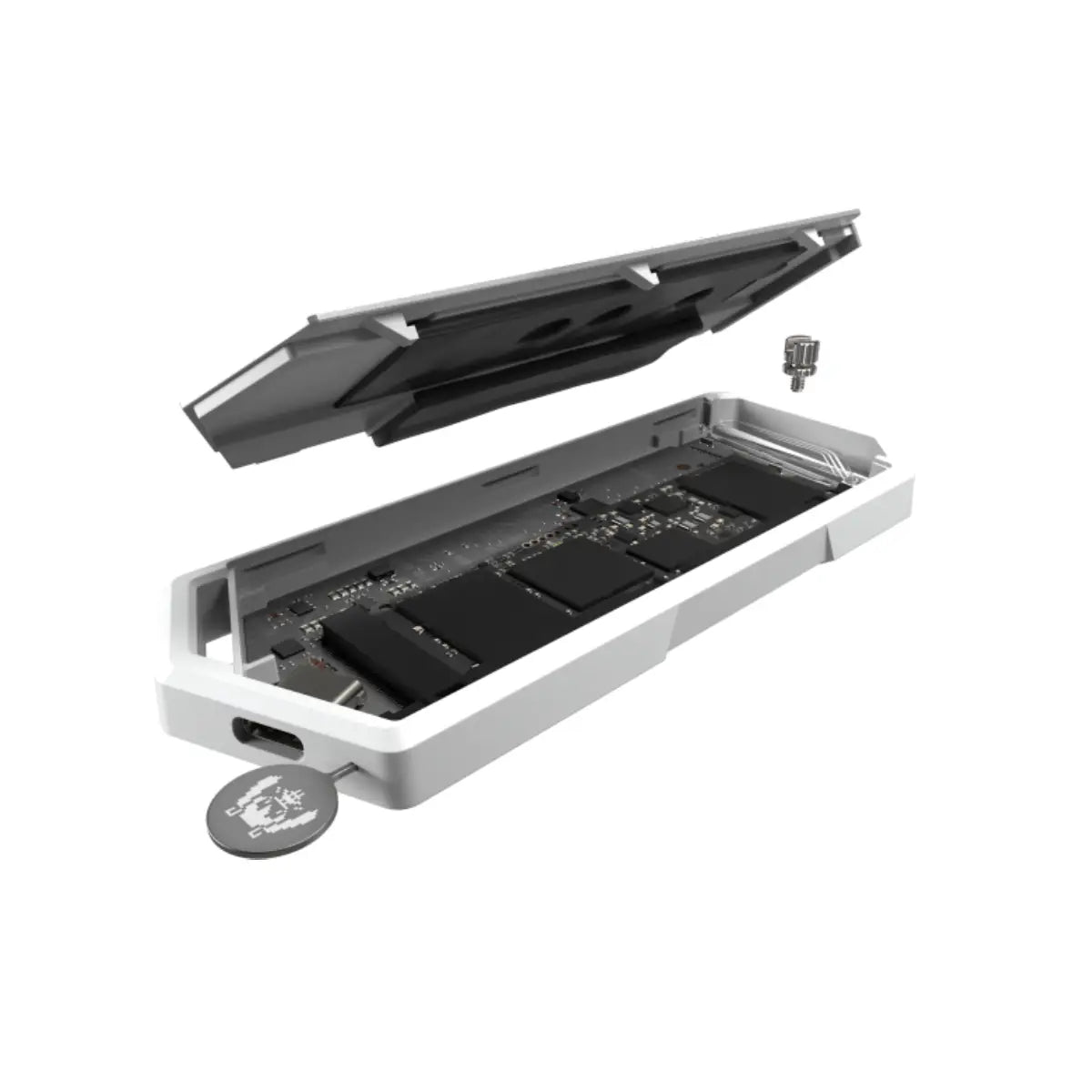 กล่องใส่เอ็มดอททู ASUS ROG Strix Arion Hatsune Miku Edition M.2 NVMe SSD Enclosure - SpeedCom