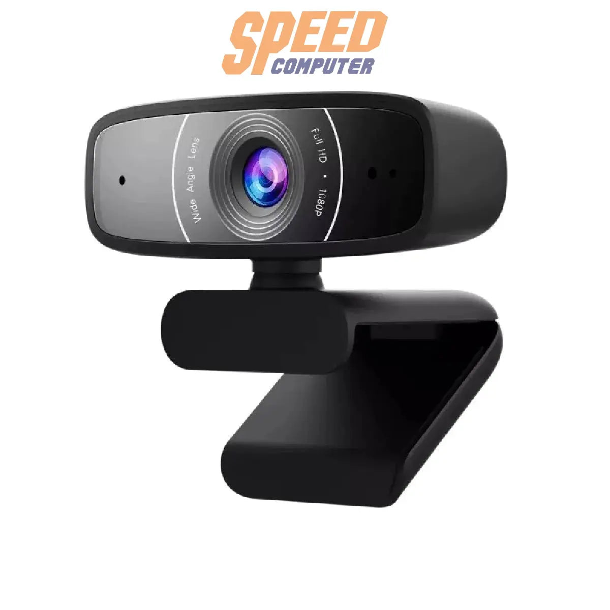 กล้องเว็บแคม ASUS Webcam C3 สีดำ - SpeedCom