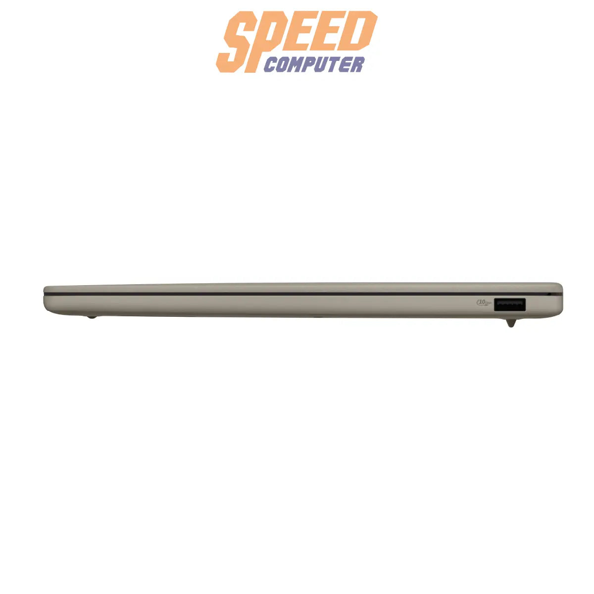 โน๊ตบุ๊ค ASUS Zenbook A14 รุ่น UX3407QA-QD001WA ชิป Snapdragon X1 ดีไซน์บางเบา สีบลอนด์ทอง Zabriskie Beige เหมาะสำหรับทำงานและพกพา