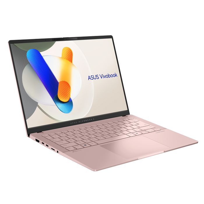 โน๊ตบุ๊ค Asus Vivobook S14 D5406KA-ROSE792WA Ryzen AI 7 สีชมพู่ (Rose Gold)