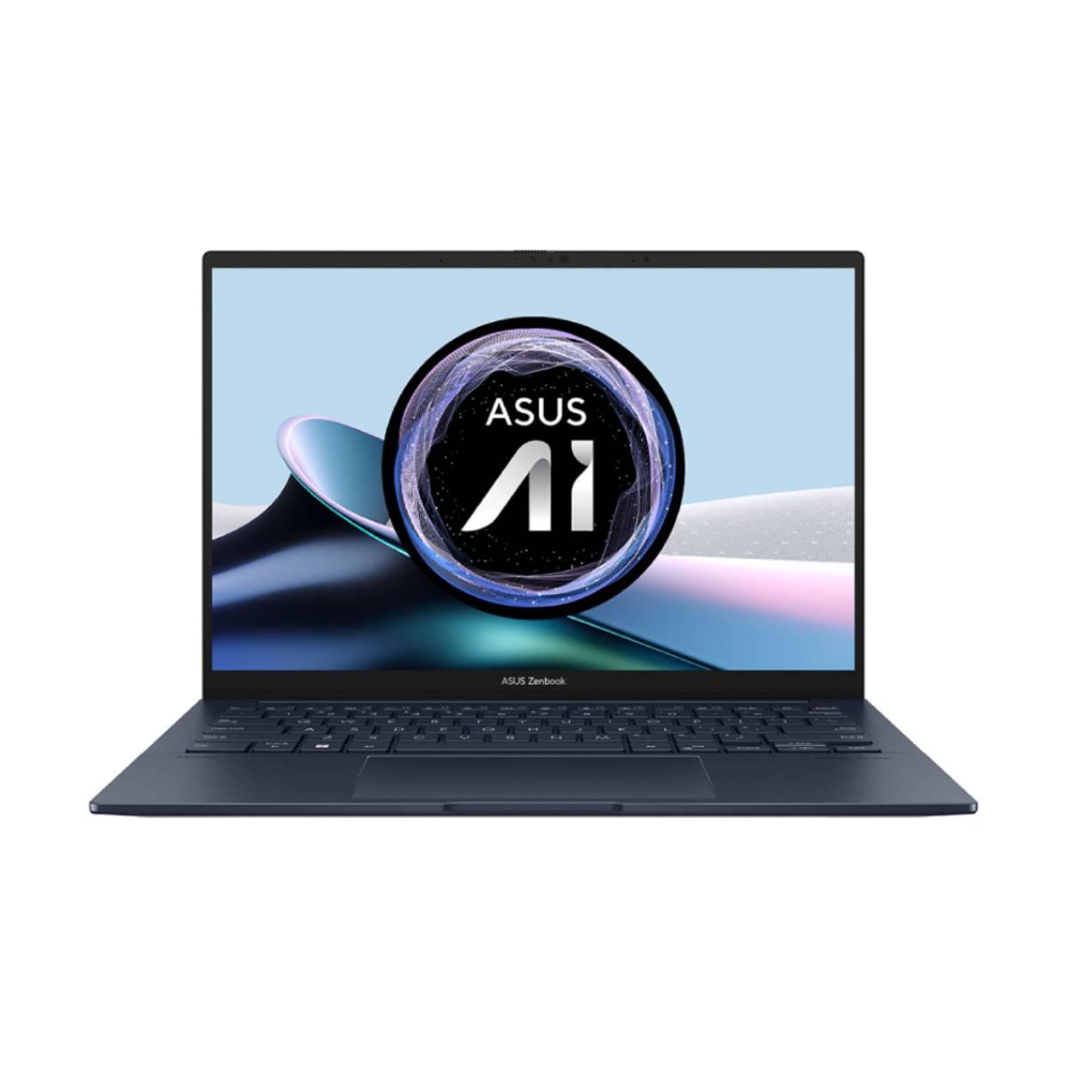 โน๊ตบุ๊ค Asus Zenbook 14 OLED UX3405MA-PP735WF Ultra 7 สีน้ำเงิน (Ponder Blue)SpeedCom