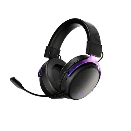 หูฟัง ATK Neptune N9 Ultra eSports Gaming Wireless Headset สีดำ-ม่วง - SpeedCom