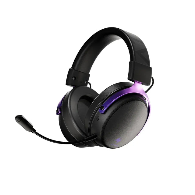 หูฟัง ATK Neptune N9 Ultra eSports Gaming Wireless Headset สีดำ-ม่วง - SpeedCom