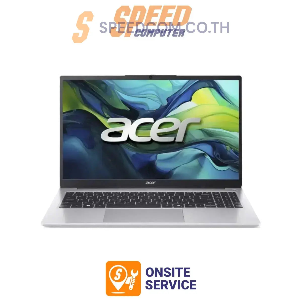 โน๊ตบุ๊ค Acer Aspire 15 AL15-41P-R47V Ryzen 7 สีเงิน (Light Silver)SpeedCom