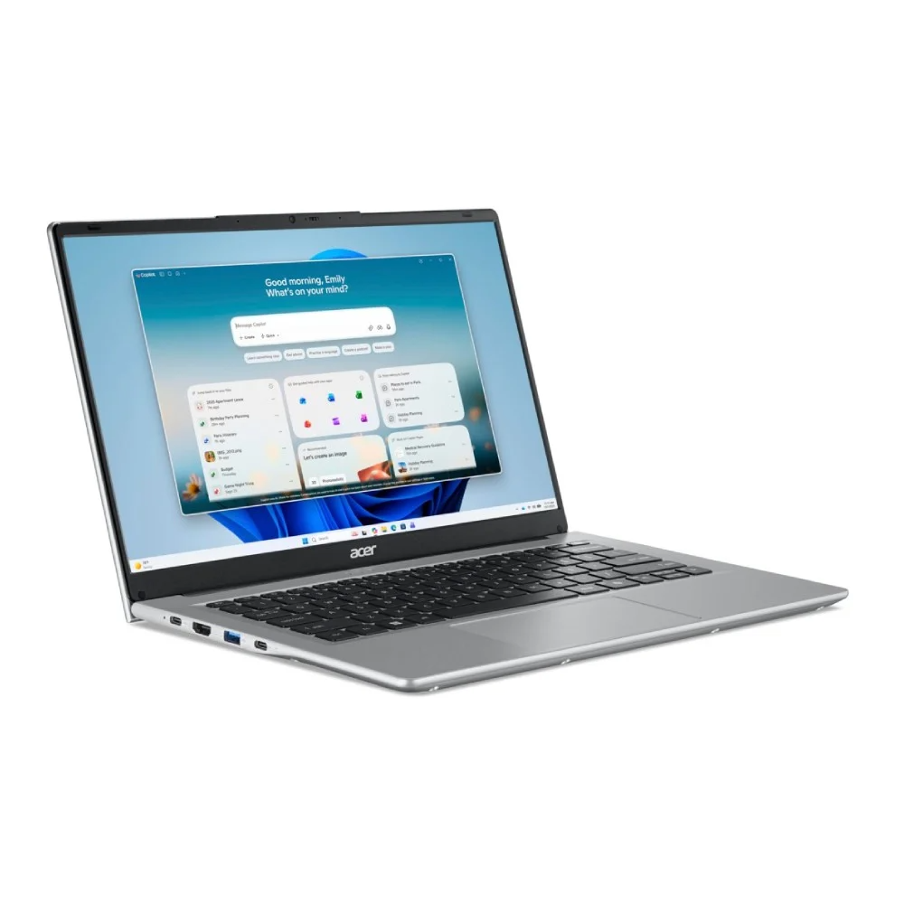 โน๊ตบุ๊ค Acer Aspire Lite 14 AL14-48P-R2D1 AMD Ryzen 3 สีเงิน - SpeedCom