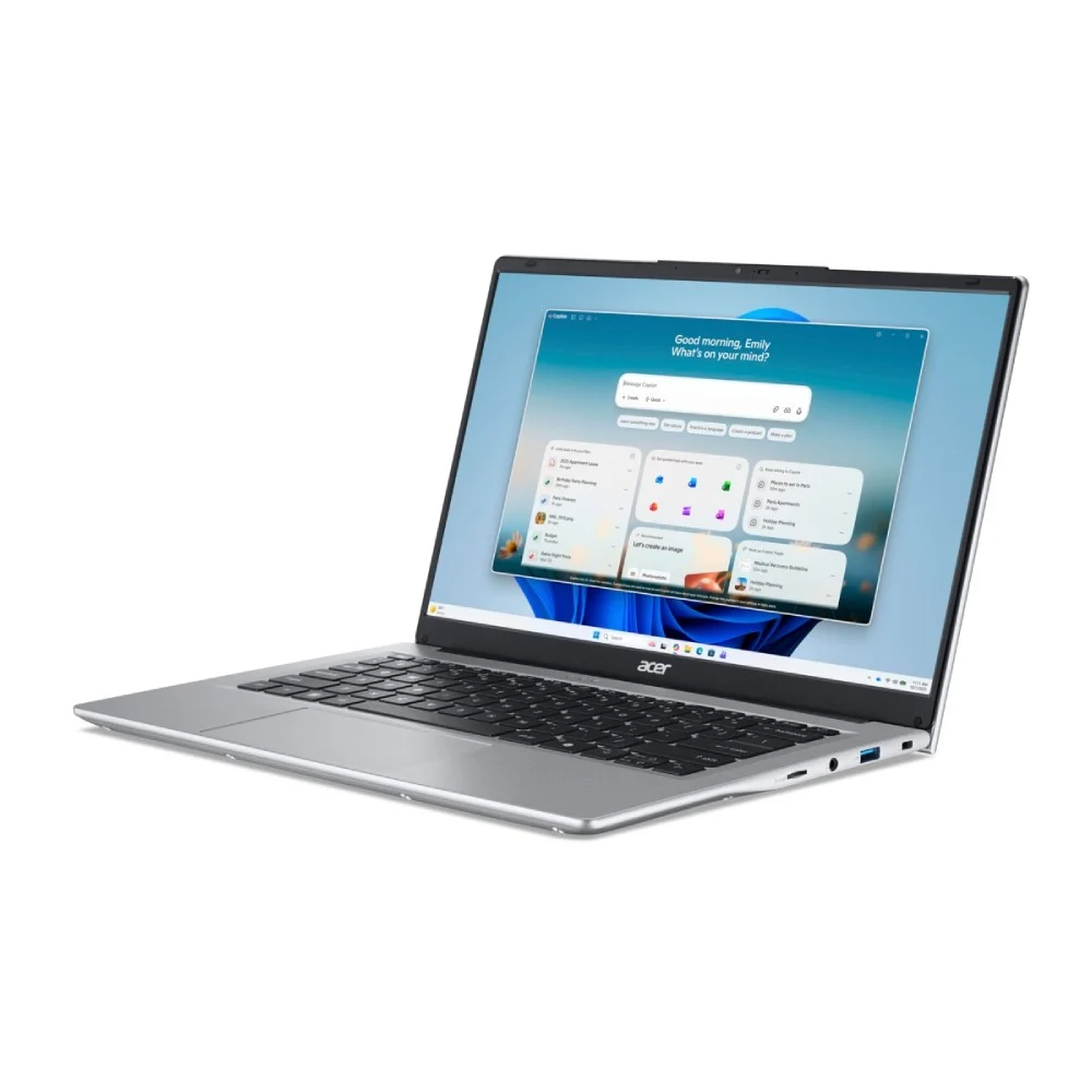 โน๊ตบุ๊ค Acer Aspire Lite 14 AL14-48P-R3WA Ryzen 3 สีเงิน - SpeedCom