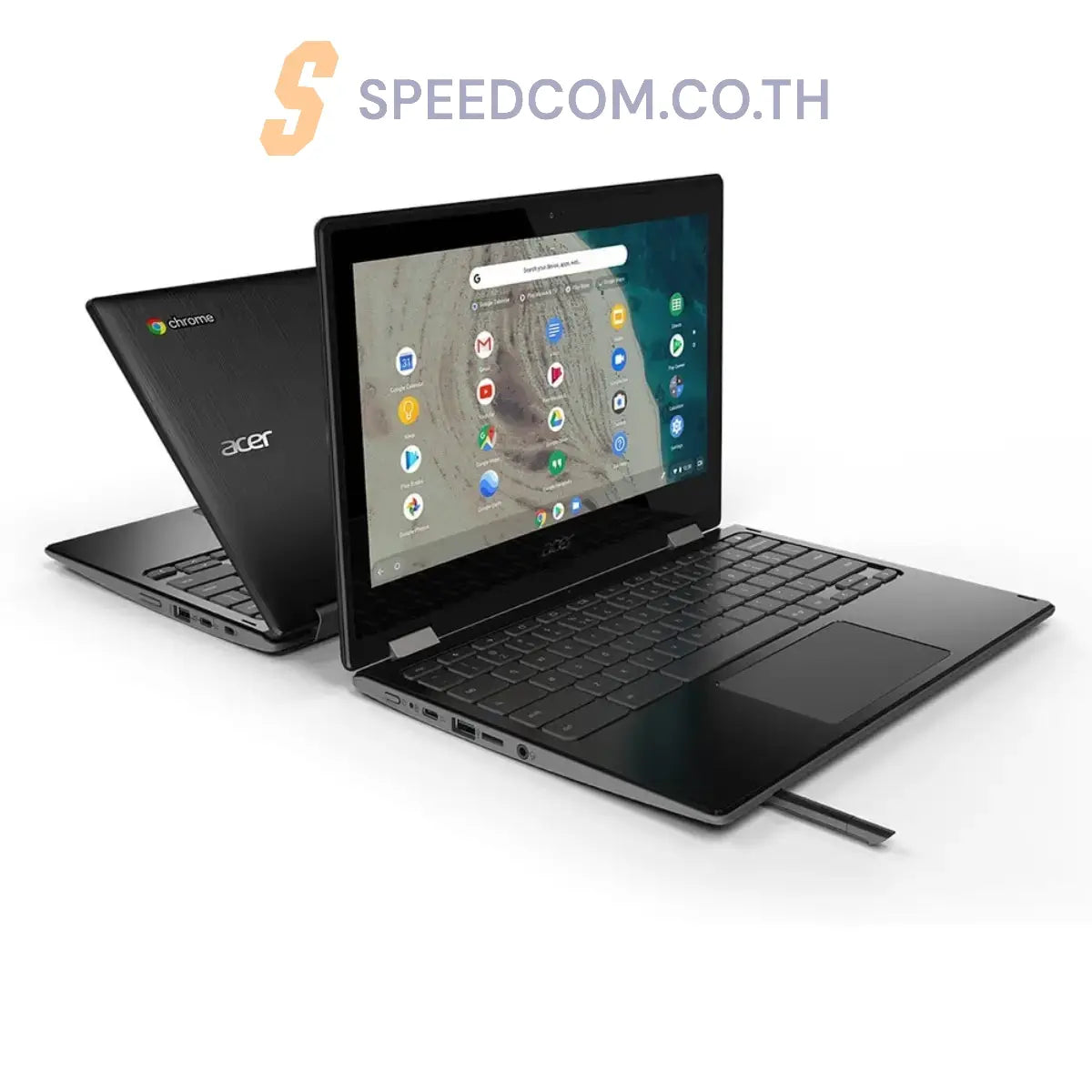 โน๊ตบุ๊ค Acer Chromebook Spin 11 R752TN-C56L สีดำ - SpeedCom
