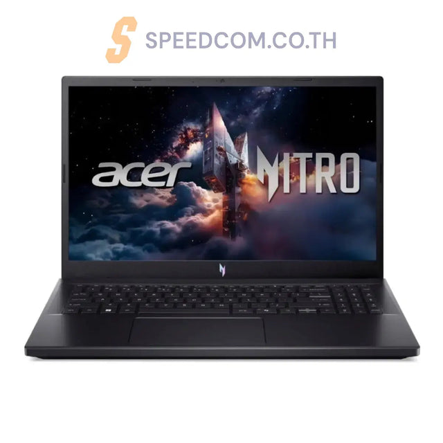 โน๊ตบุ๊ค Acer Nitro V 15 ANV15-52-501P i5 Gen13 สีดำ (Obsidian Black) - SpeedCom