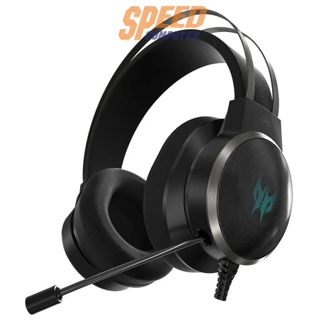 หูฟังเกมมิ่ง Acer Predator Galea 500 สีดำ ระบบเสียง 3D Soundscape สำหรับประสบการณ์เล่นเกมสมจริง