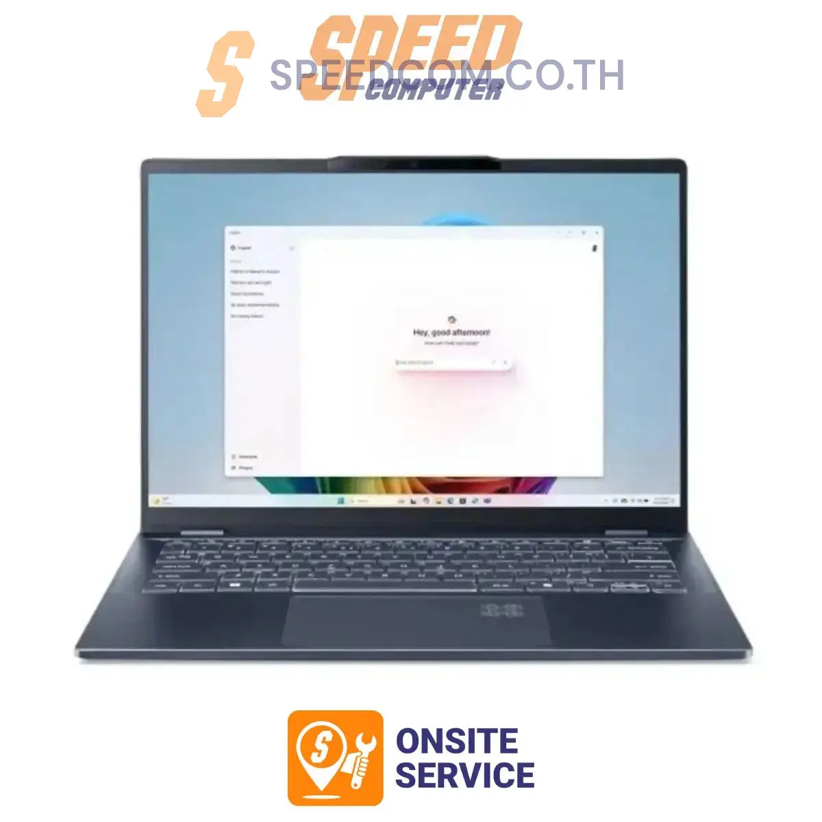 โน๊ตบุ๊ค Acer SWIFT AI SF14 51 51TJ Ultra 5 226V สีน้ำเงิน (Steam Blue)SpeedCom