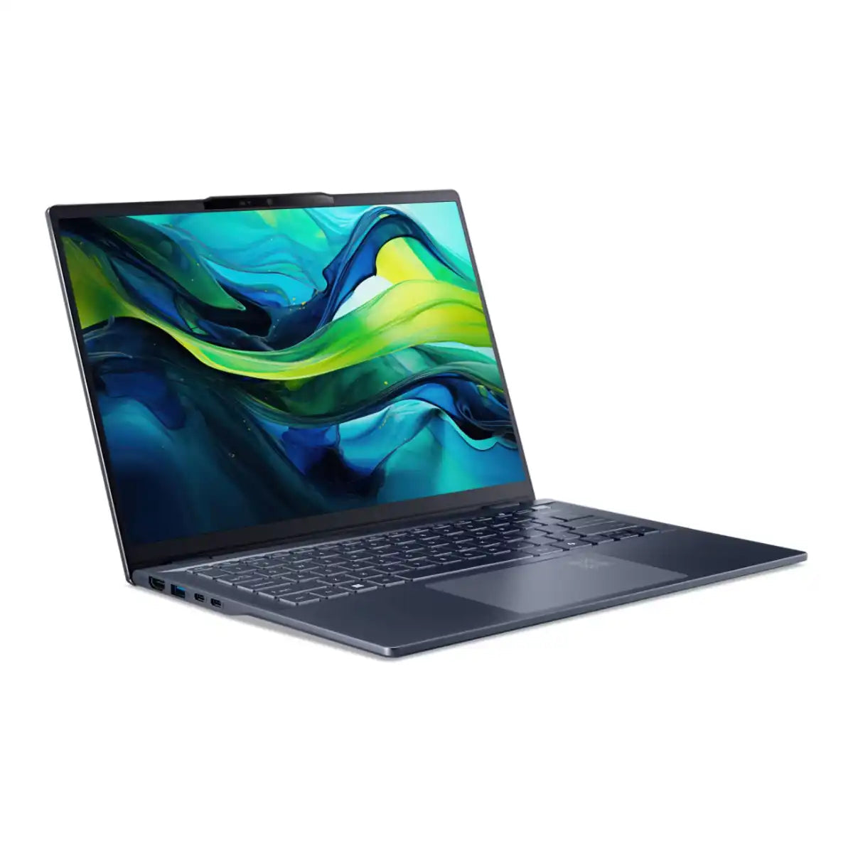 โน๊ตบุ๊ค Acer SWIFT AI SF14 51 51TJ Ultra 5 226V สีน้ำเงิน (Steam Blue)SpeedCom