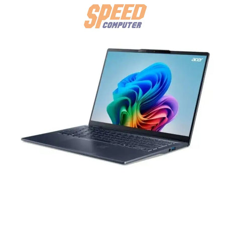 โน๊ตบุ๊ค Acer Swift 14 AI SF14 - 51 - 73EM Ultra 7 สีฟ้า (Steam Blue) - SpeedCom