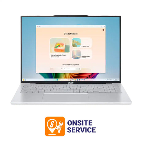 โน๊ตบุ๊ค Acer Swift Air 16 AI SFA16-61M-R4R9 Ryzen AI 7 สีเงิน
