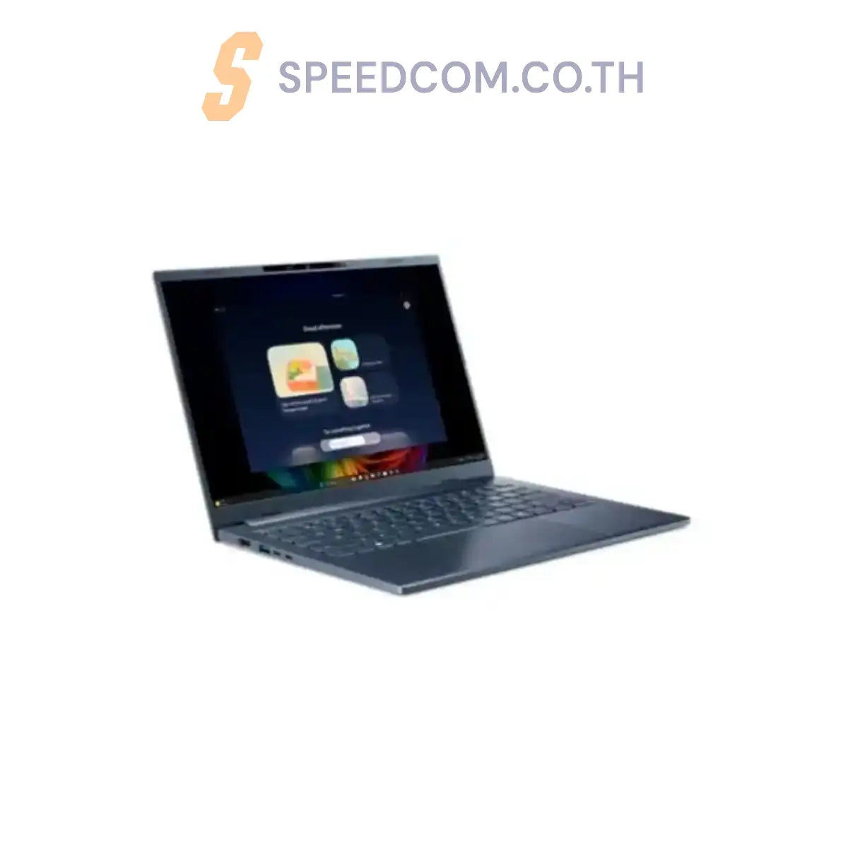 โน๊ตบุ๊ค Acer Swift Go 14 AI SFG14-75-5880 Ultra 5 Steam Blue