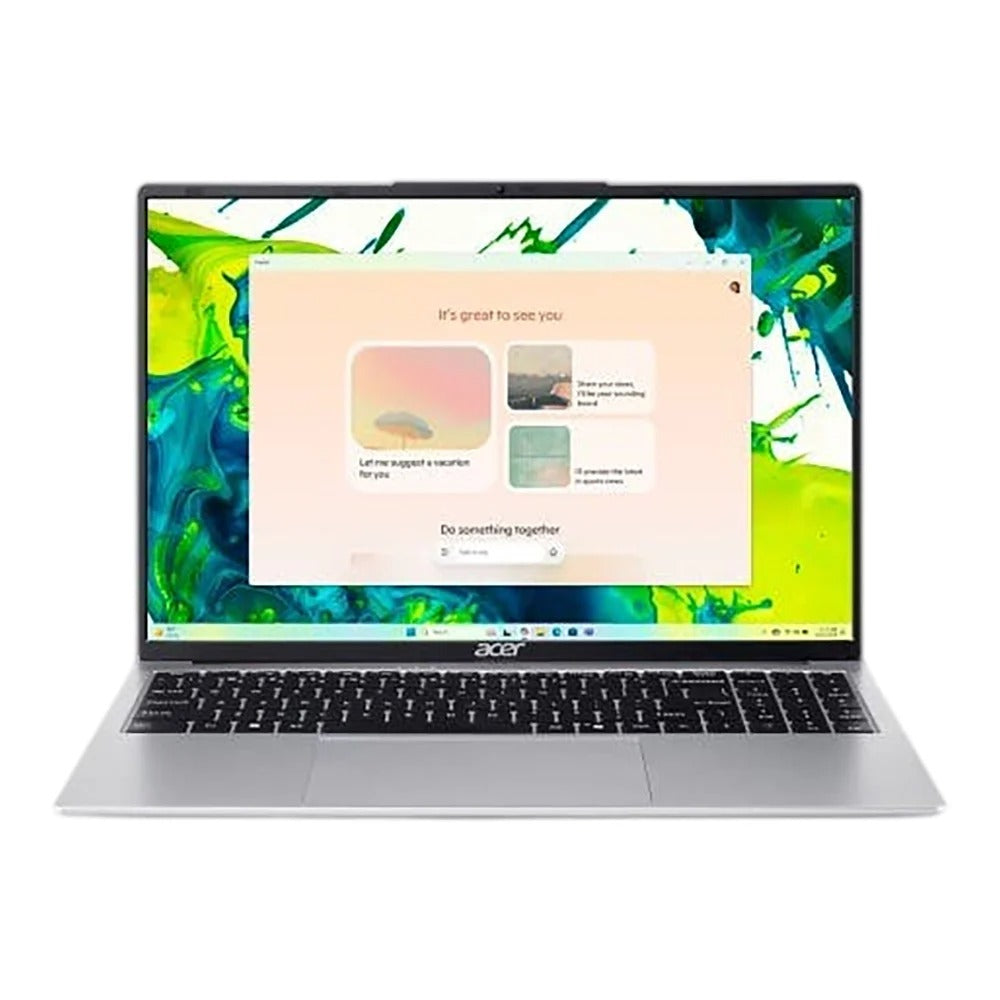 โน๊ตบุ๊ค Acer Aspire Lite AL16-71P-506A Ultra5 125H สีเงิน (Light Silver)