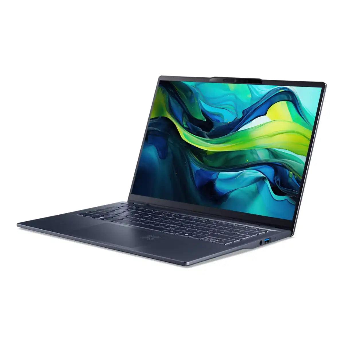โน๊ตบุ๊ค Acer SWIFT AI SF14 51 51TJ Ultra 5 226V สีน้ำเงิน (Steam Blue)SpeedCom