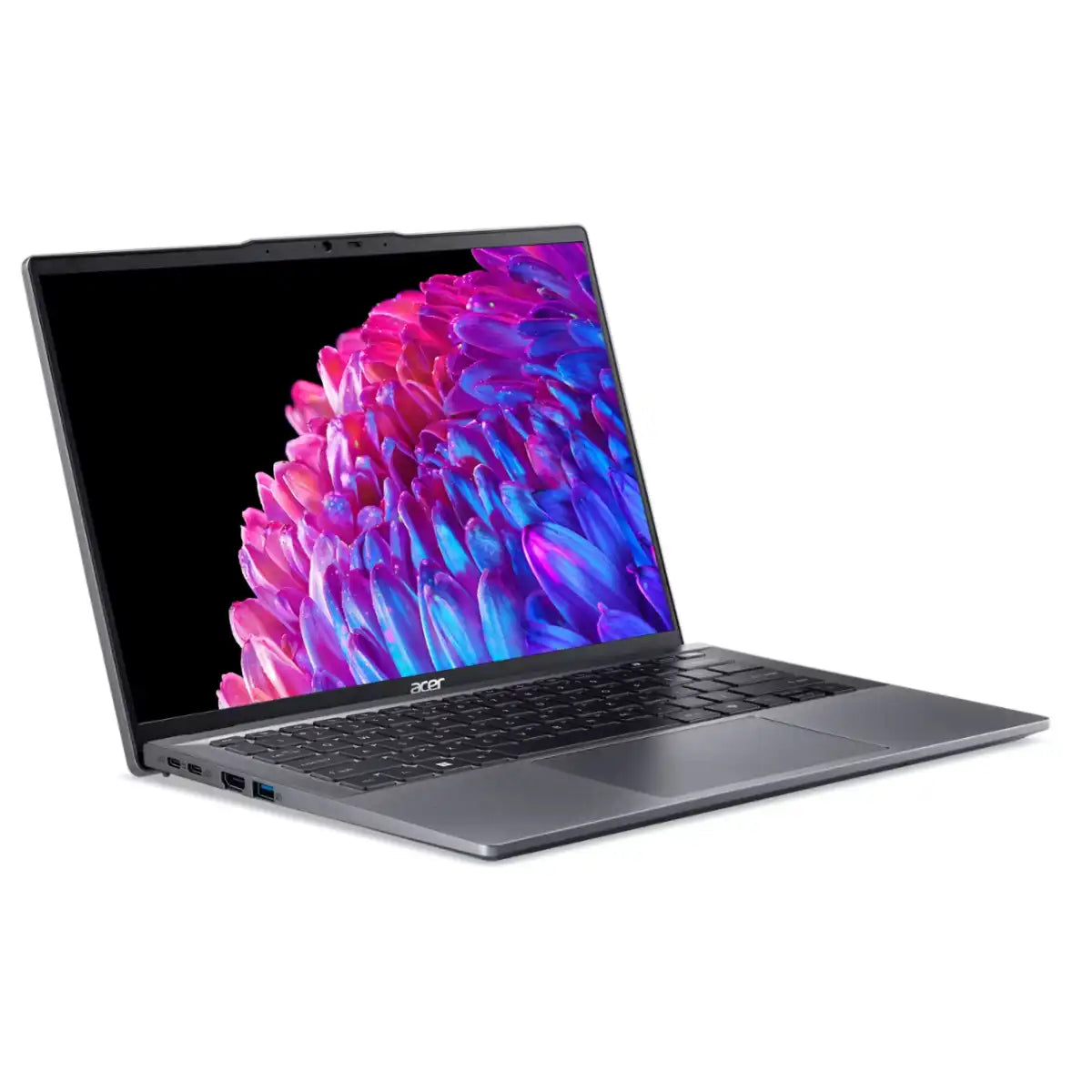 โน๊ตบุ๊ค Acer Swift Go 14 SFG14-63-R1F1 Ryzen7 สีเทา (Steel Gray)SpeedCom